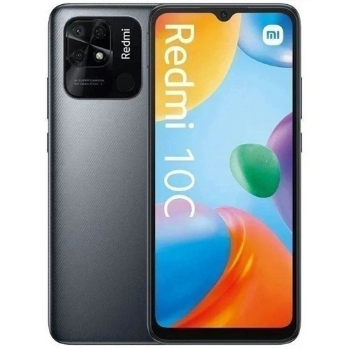TELEFONO XIAOMI REDMI 10C NFC 128GB GRIS GRAFITO